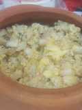 Revuelto de chuño con huevo