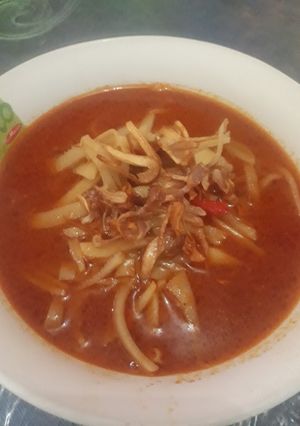 Foto resep Rebung bumbu rendang