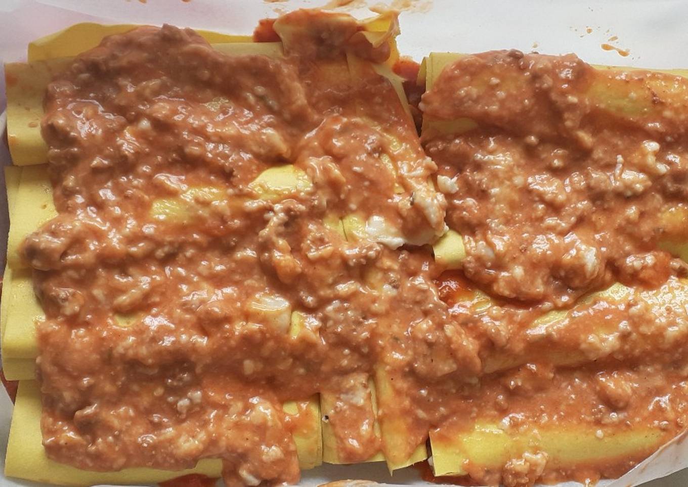 cannelloni ragu և bsamilla
