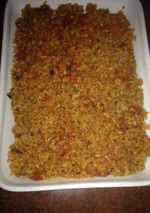 صورة لوصفة رز صياديه