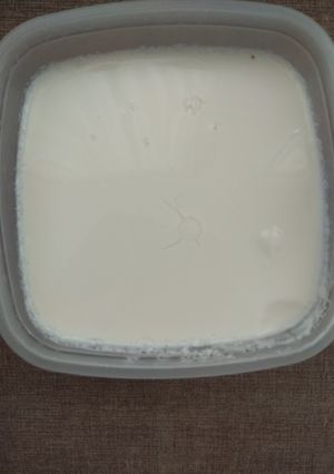 Una foto de Yogurt casero