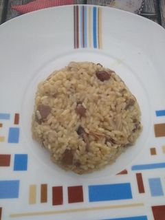 Una foto de Risotto de setas