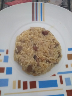 Una foto de Risotto de setas