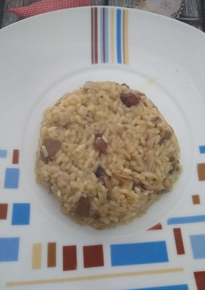 Una foto de Risotto de setas