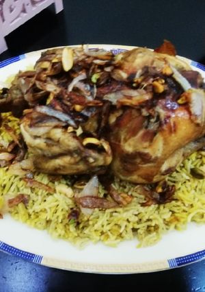 صورة لوصفة مجبوس الدجاج
