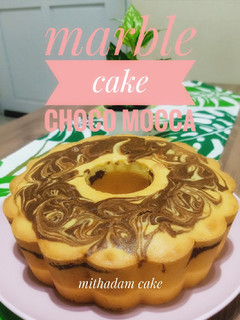 Foto resep Marble cake choco mocca