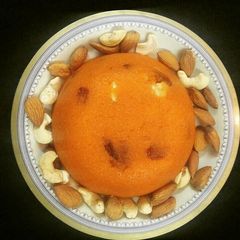 Kesariya Suji Halwa A picture of Kesariya Suji Halwa.
