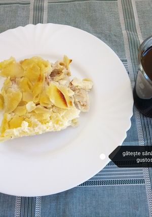 O poză a rețetei Paste cu brânză dulce și nucă.
