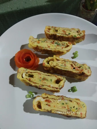 Langkah Gampang Membikin Resep Gyeran Mari (Telur Gulung ala Korea) yang Uenak Anti Ribet, Sempurna