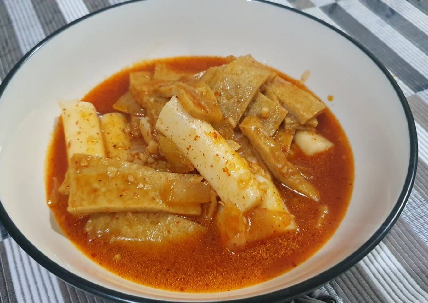 Cara Gampang Membuat Tteokpokki gochujang kikkoman Anti Gagal