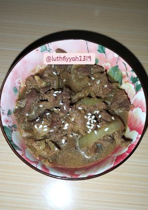 Foto resep Daging teriyaki simple