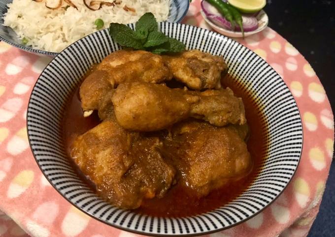 Steps to Prepare Speedy Murgh Handi or Chicken Handi