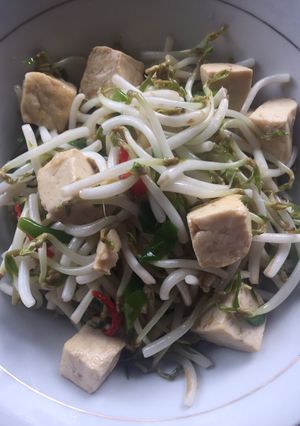 Foto resep Tumis tauge tahu