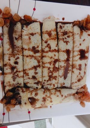 صورة لوصفة كريب النوتيلا