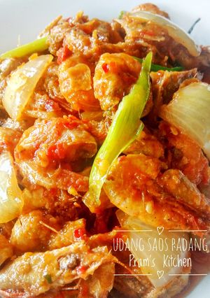 Foto resep Udang Saos Padang