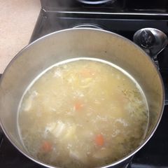 A picture of Chicken Noodle Soup.