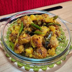 A picture of Stir Fried Sweet Potato.