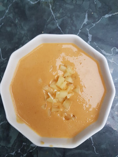 Una foto de Crema de garbanzos