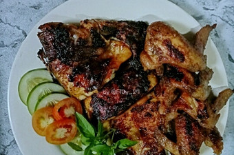 Cara Buat Iwak Ayam Panggang Sambel Kecap Ekonomis