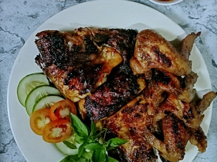 Cara Buat Iwak Ayam Panggang Sambel Kecap Ekonomis