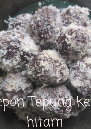 Foto resep Klepon tepung ketan hitam