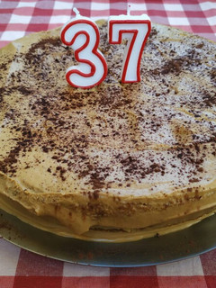 Una foto de Tarta dulce de leche