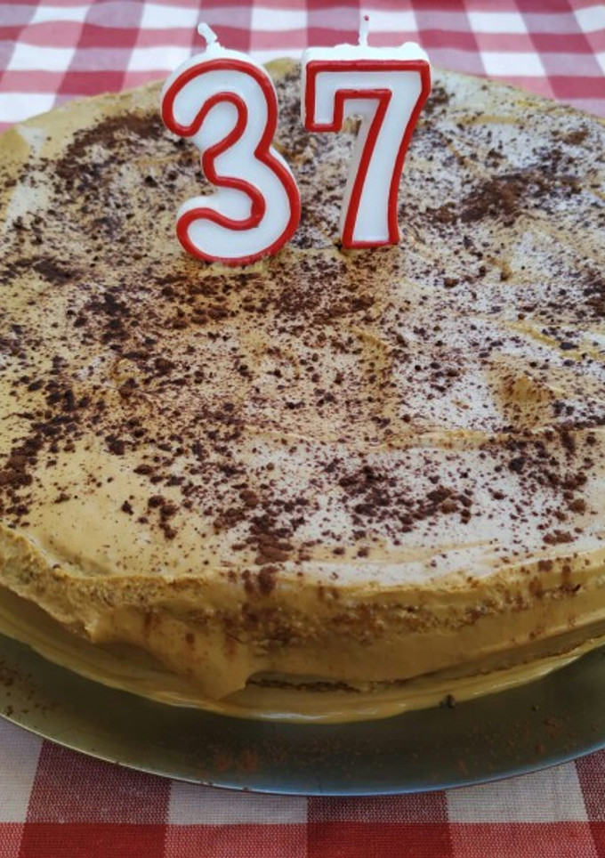 Una foto de Tarta dulce de leche