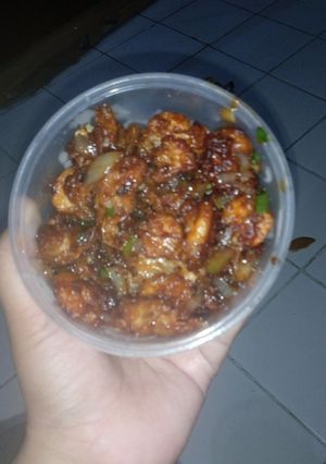 Foto resep Udang tepung saus teriyaki