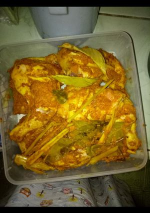 Foto resep Bumbu kuning ayam bakar