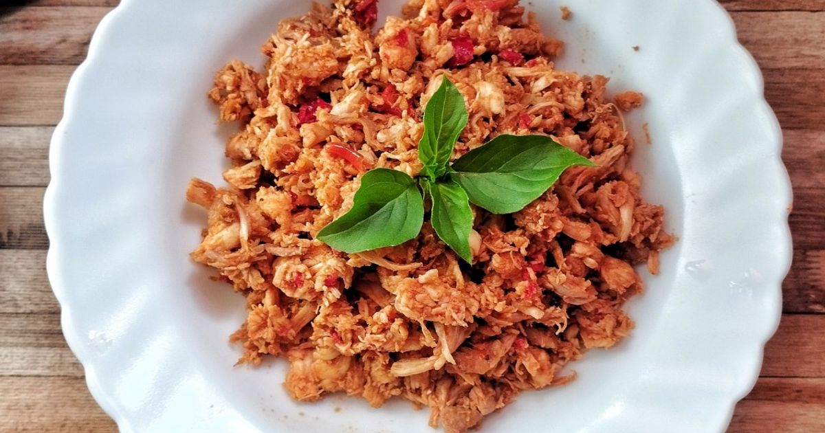 Ayam Suwir Bumbu Sambal Goreng