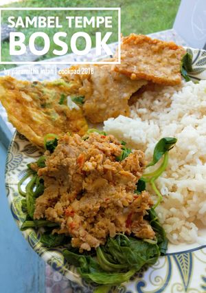 Foto resep Sambel tempe bosok/tempe semangit