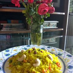 A picture of Poha Pulav.