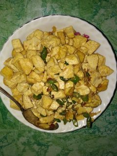 Foto resep Tumis tahu cabe hijau