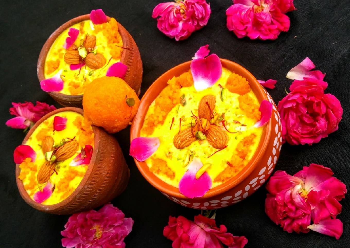 Firni From Leftover Motichoor Laddo