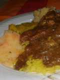 Tasty Beef Stew Marinated with Amasi