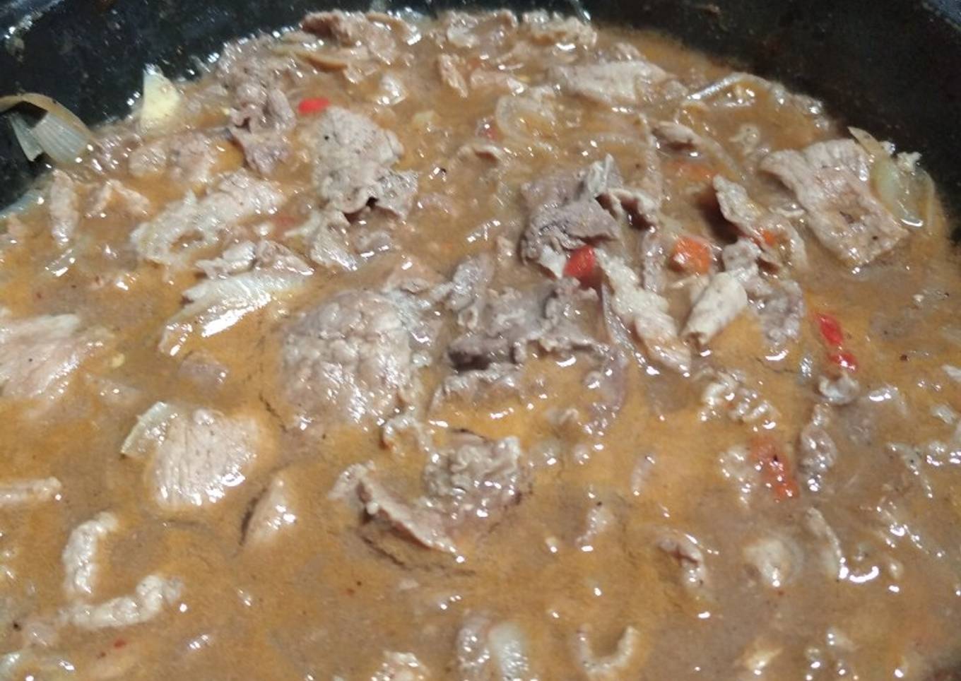 Sapi saus lada hitam