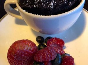 O poză a rețetei Lava cake la cană! 😁.