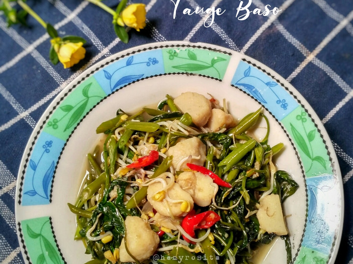 Langkah Mudah untuk Membuat Tumis Kangkung Tauge dan Baso, Menggugah Selera