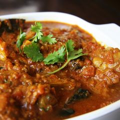 A picture of Mutton Curry.