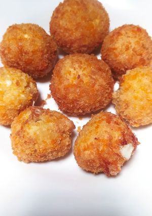 Foto resep Kroket/bola bola tahu/kentang isi keju mozarela