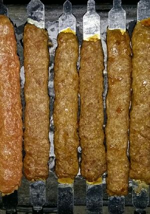 عکسی از دستور کباب کوبیده سمانه پز