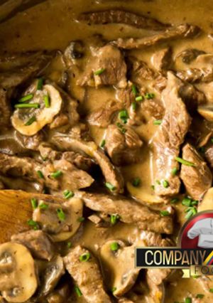 Una foto de Beef Strogonoff