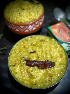 A picture of Sambhar khichdi.