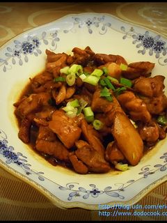 薑片爆炒雞球 的食譜成品照片