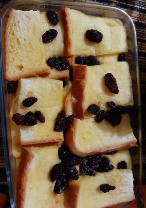 Foto resep Puding roti Sederhana