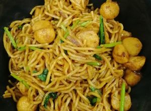 Gambar Mee goreng kicap simple