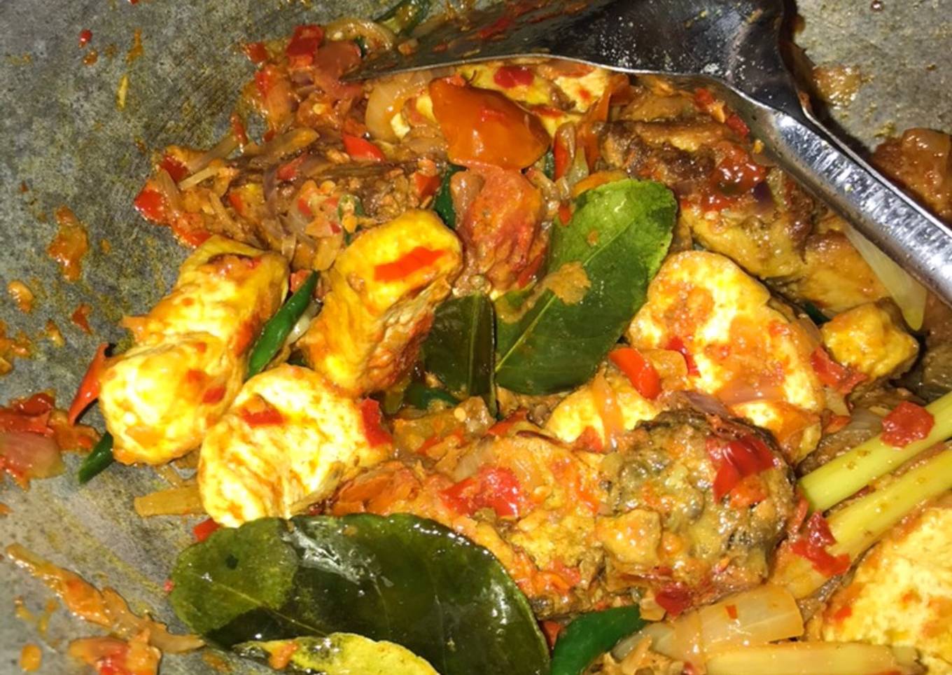 Ayam Balado Santan