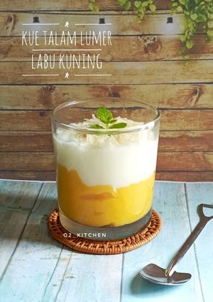Foto resep Kue Talam Lumer Labu Kuning