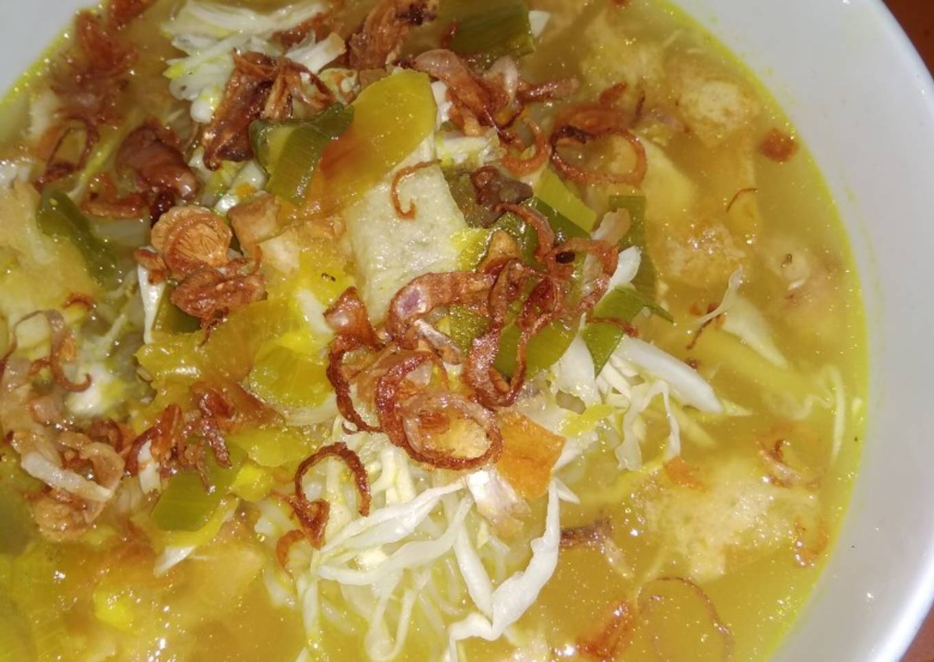 Soto tanpa santan