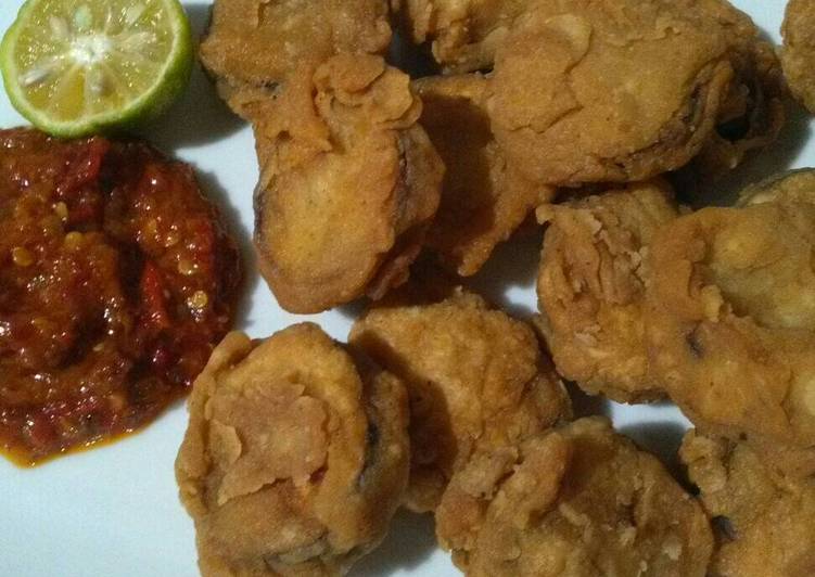 Terong goreng tepung krispy